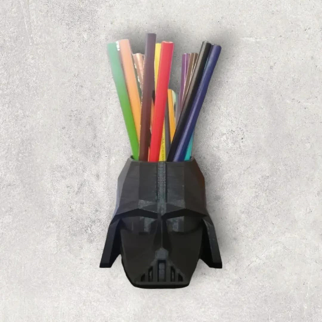 Portalápices Darth Vader Lowpoly