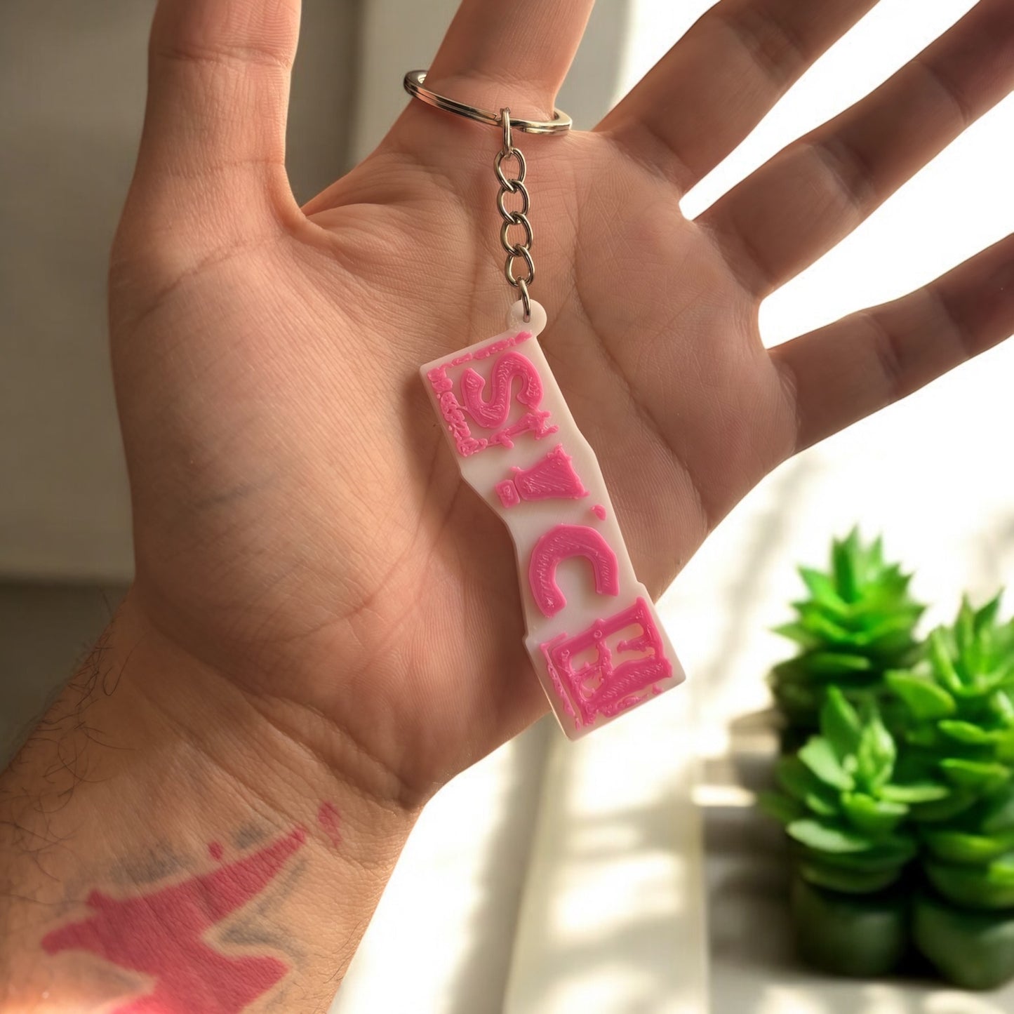 Llavero S!ck Pink