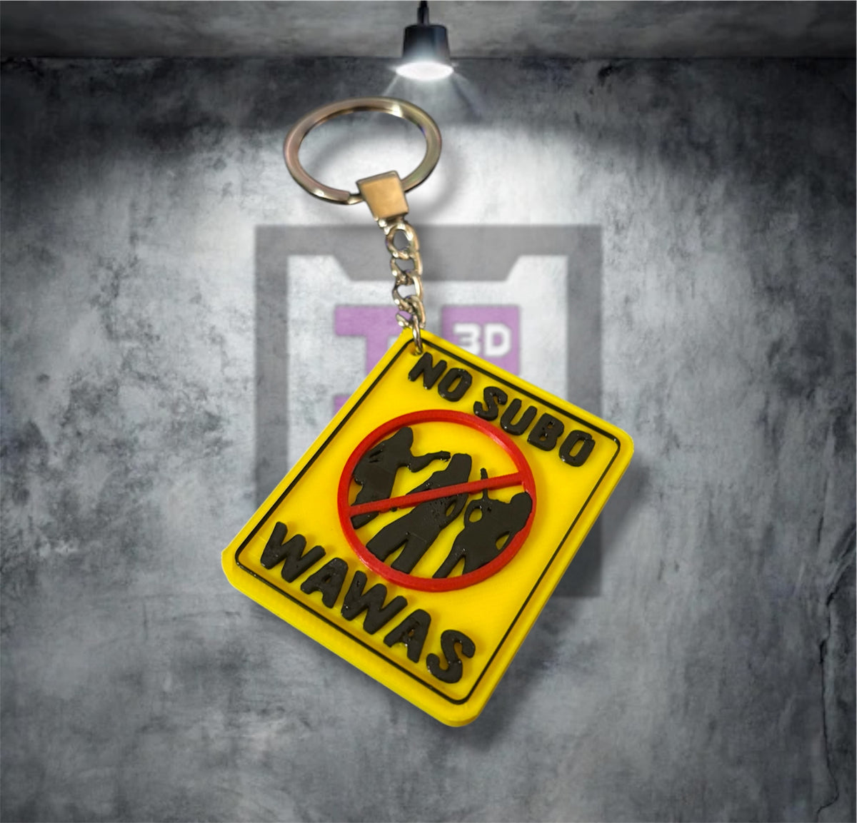 Llavero The Warning No subo wawas