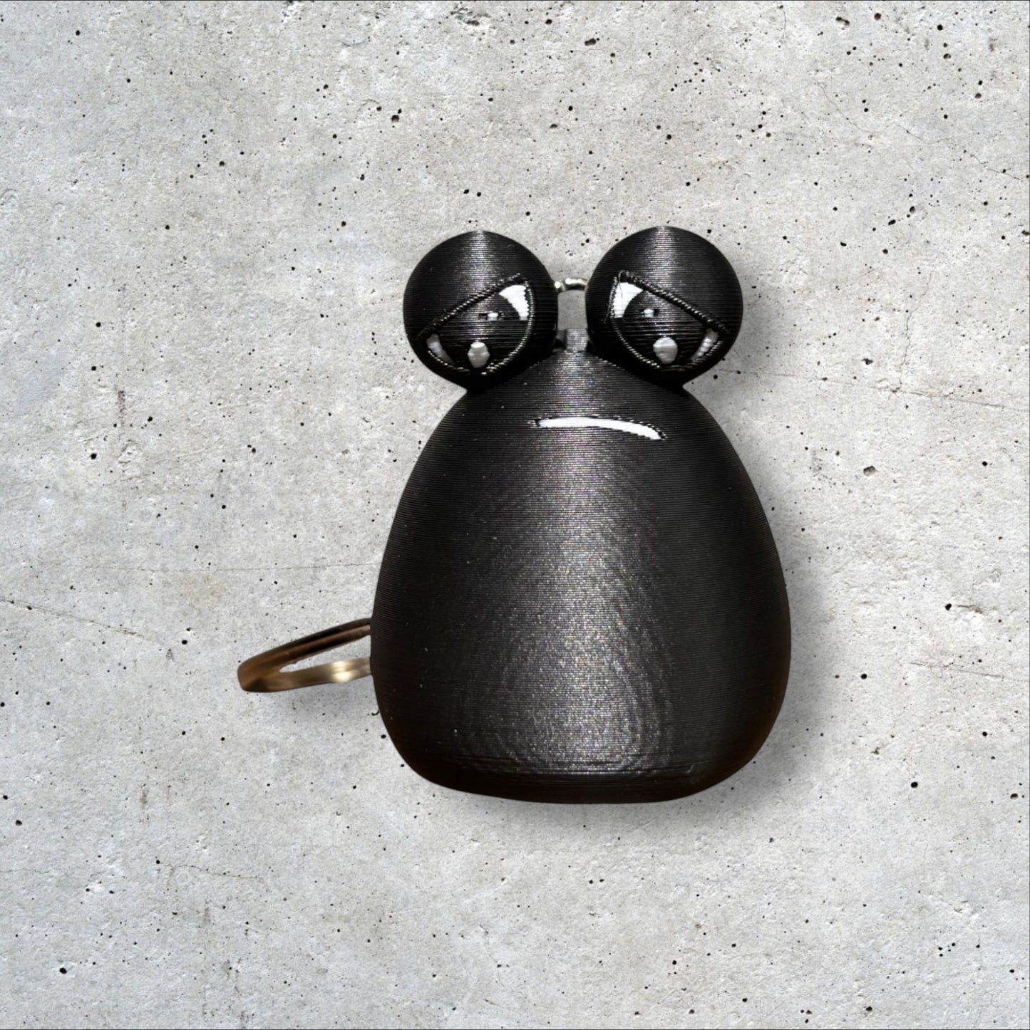 Llavero Black Pou Triste