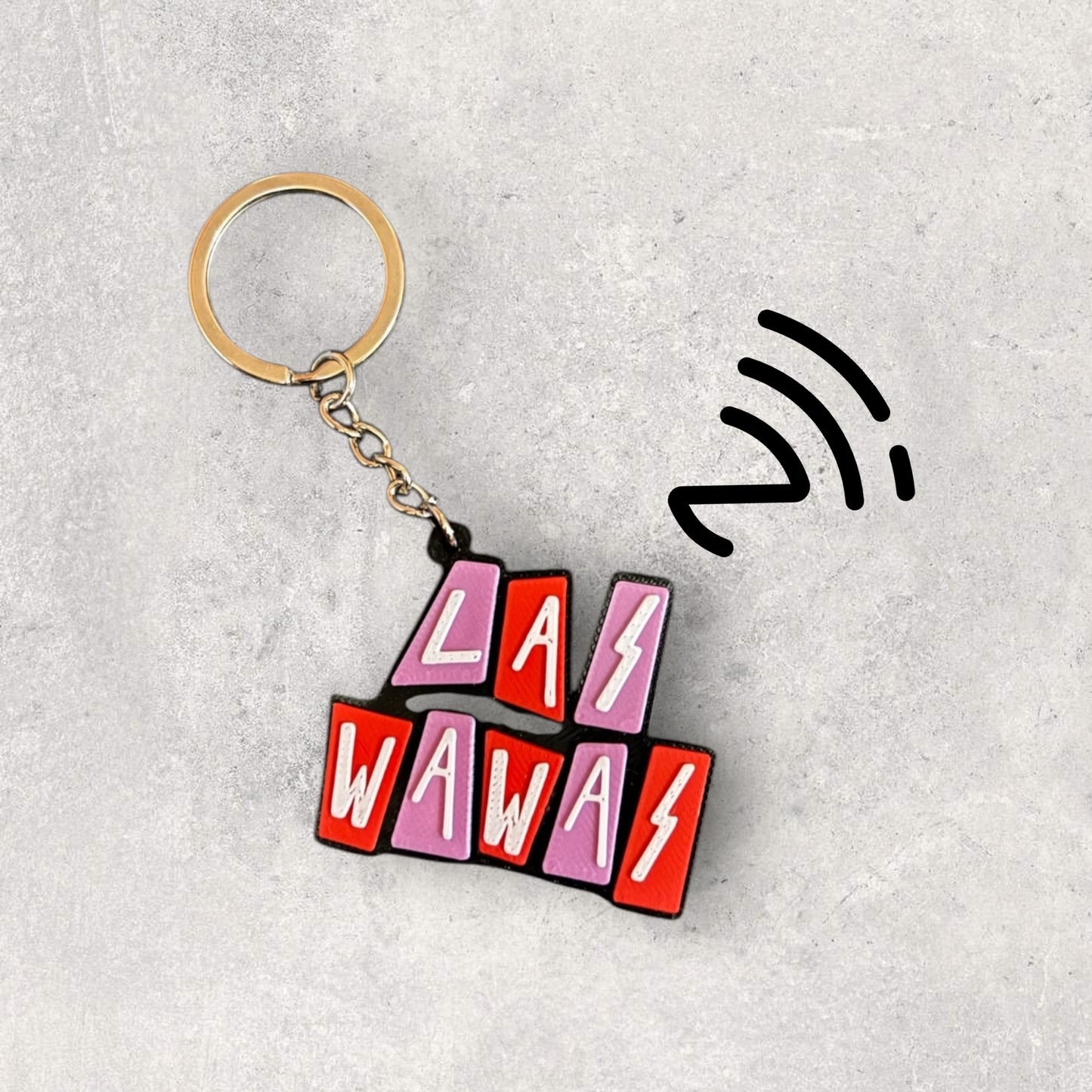 Llavero Inteligente The Warning