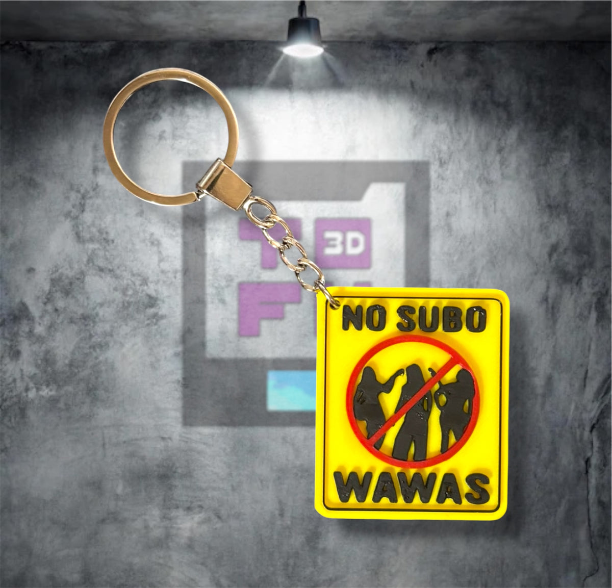 Llavero The Warning No subo wawas
